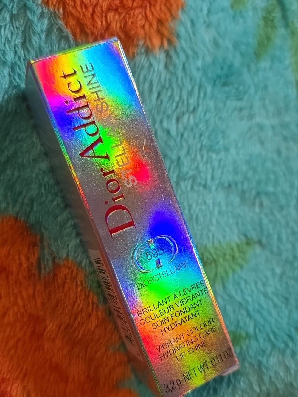 Dior Addict Stellar Shine Lip Shine Lipstick Balm 595 Diorstellaire NIB